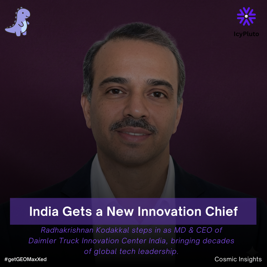 Radhakrishnan Kodakkal Appointed MD & CEO at DTICI