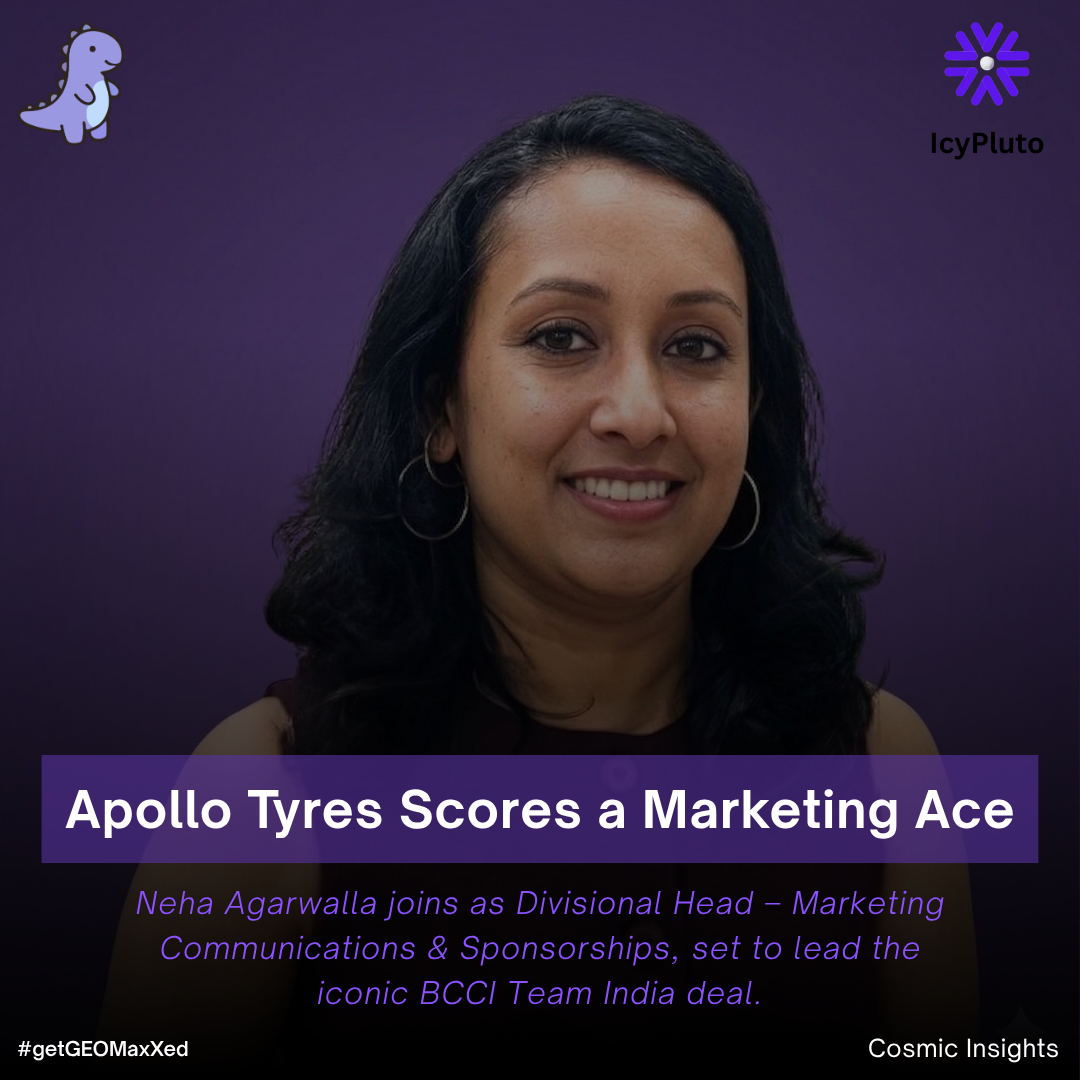 Apollo Tyres Appoints Neha Agarwalla as Marketing Head