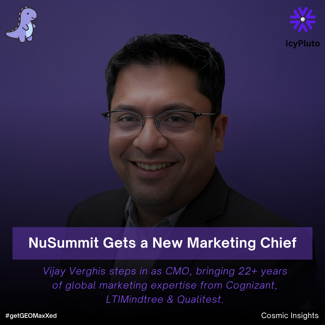 Vijay Verghis Named CMO at NuSummit